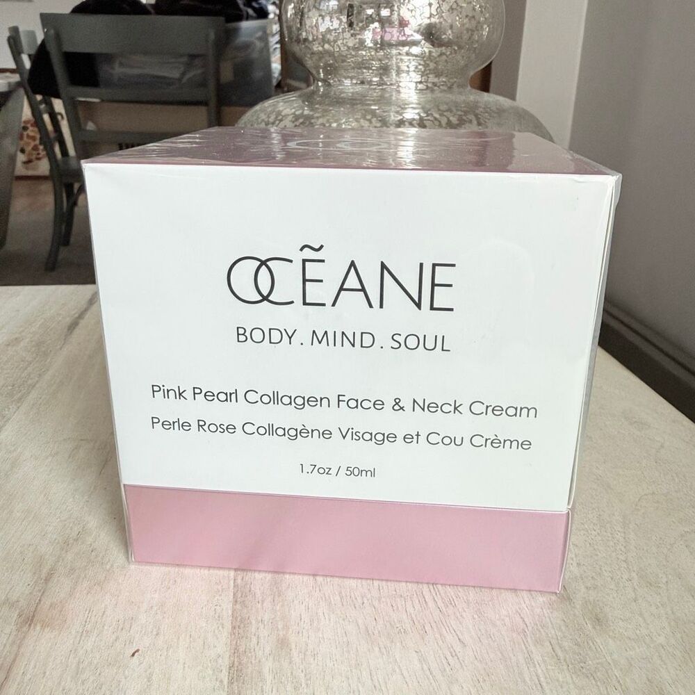 Oceane Pink Pearl Collagen Face & Neck Cream